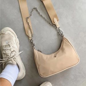 PRINCESS POLLY PETA & JAIN PALOMA NYLON BAG BEIGE